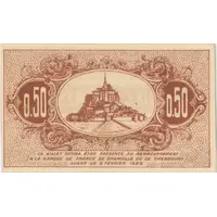 50 Centimes - Chambres de Commerce de Granville et Cherbourg 50