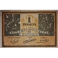 1 Peseta Manresa