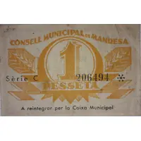 1 Peseta Manresa