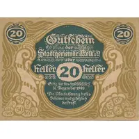 20 Heller Melk