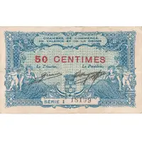 50 Centimes - Chambre de Commerce de Valence et de la Drome
