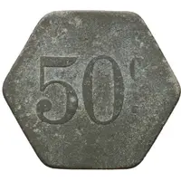 50 Centimes Chambre de commerce
