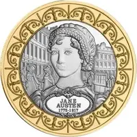 2 Pounds - Charles III Jane Austen - Author