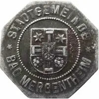 50 Pfennig - Bad Mergentheim