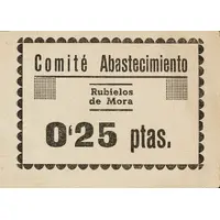 0.25 Pesetas Rubielos de Mora