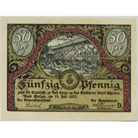 50 Pfennig Spa Series - Issue D
