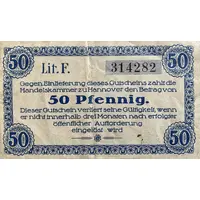 50 Pfennig Handelskammer
