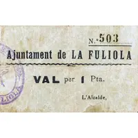 1 Peseta La Fuliola
