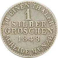 1 Silbergroschen - Paul Frederick August