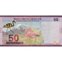 50 Bolivianos Baca, Racua and Willka
