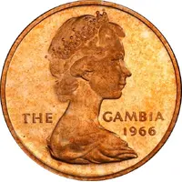 1 Penny - Elizabeth II 2nd portrait