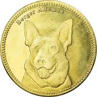 5 Shillings German shepherd