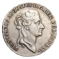 Półtalar koronny - Stanisław August Poniatowski Warszawa mint