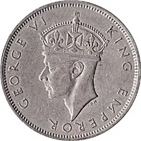 2 Shillings - George VI
