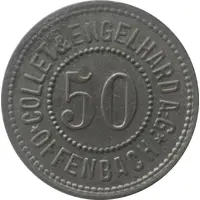 50 Pfennig - Offenbach Collet and Engelhard A.G.