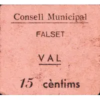 15 Céntimos Falset