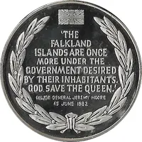 Medal Falkland Islands, Liberation