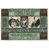 50 Pfennig Bonifatius Series