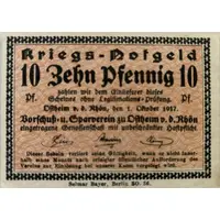 10 Pfennig Vorschuß- und Sparverein