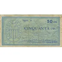 50 Céntimos Collbató