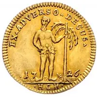 1/2 Ducat - Louis Rudolph