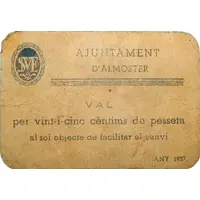 25 Céntimos Almoster