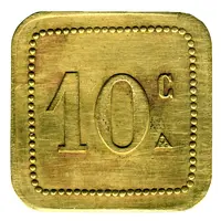 10 Centimes - Société Cooperative Altayrac