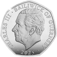 50 Pence - Charles III Battle of Britain (Eric Lock)