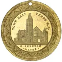 Medal - Victoria Golden Jubilee, Perth