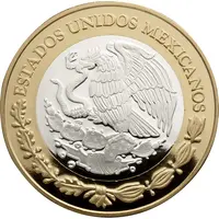 100 Pesos Pillar coin