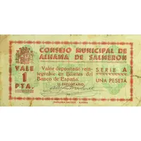 1 Peseta Alhama de Salmerón