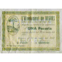 1 Peseta Begues