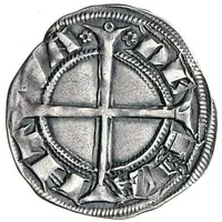 Grosso 'with Eagle' - Louis I or Guy Gonzaga