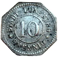 10 Pfennig - Lüneburg
