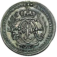 1/2 Thaler - Clemens August of Bayern 50th anniversary