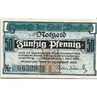 50 Pfennig Sparkasse