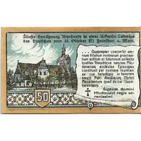 50 Pfennig Sparkasse