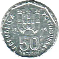 50 Escudos Miniature coin