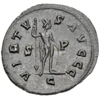 Antoninianus - Diocletian struck under Carausius, 'C' Mint, Virtus