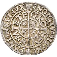 Groschen Saint kneeling, 2d type