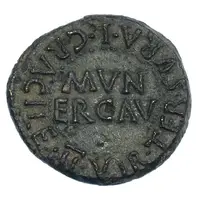 Semis - Caligula TER SVRA L CRACILE IIVIR MVN ERCAV