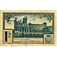 1 Franc - Chambre de Commerce de Béziers 34
