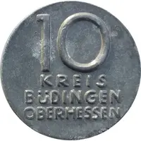 10 Pfennig - Büdingen