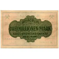 3 000 000 Mark Ostelbisches Braunkohlensyndikat