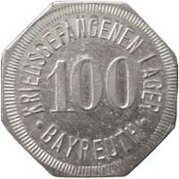 100 Pfennig - Bayreuth Kriegsgefangenen-Lager