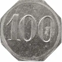 100 Pfennig - Bayreuth Kriegsgefangenen-Lager