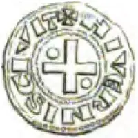 Denier - Peter of Courtenay