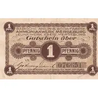 1 Pfennig Ammoniakwerk Merseburg/BASF