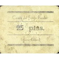 25 Pesetas Lopera