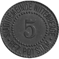 5 Pfennig - Wittenberge